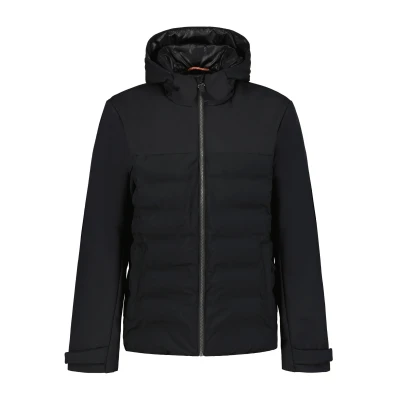 Abbildung von Icepeak STRICKFLEECEJACKE H AGAR mit Logopatch am Oberarm