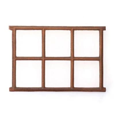 Abbildung von Antikas Fenster Eisenfenster eckiges Stallfenster Antik zum Renovieren Eisen