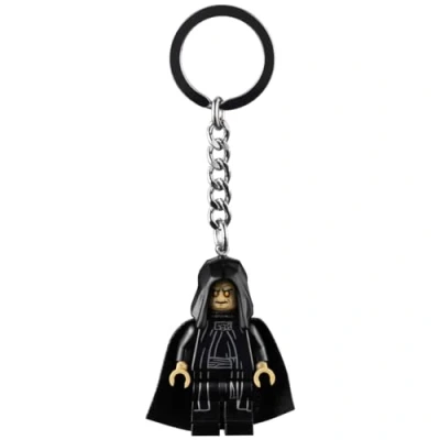 Abbildung von LEGO Star Wars Emperor Palpatine Minifigur Schlüsselanhänger 854289, Schwarz , S