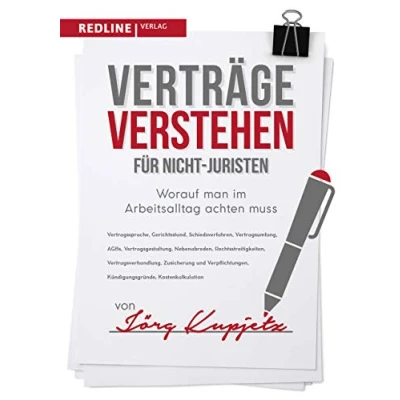Abbildung von Verträge verstehen für Nicht Juristen: Worauf man im Arbeitsalltag achten muss