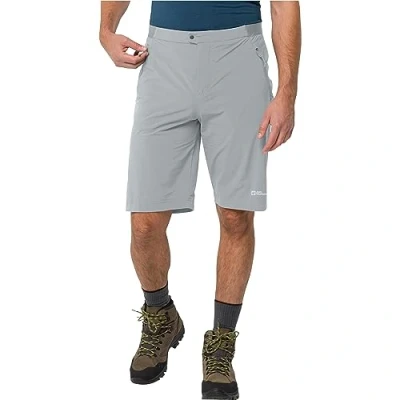 Abbildung von Jack Wolfskin Prelight Outdoor Shorts, Herren, Größe: Small, Silver grey