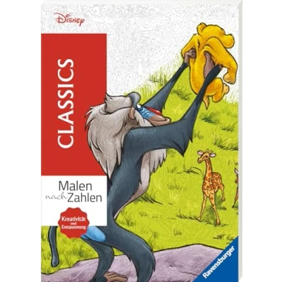 Abbildung von Malen nach Zahlen Disney: Classics Malbuch für Erwachsene