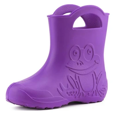 Abbildung von Ladeheid EVA Regenstiefel für Mädchen und Jungen LA CA 01 Gummistiefel Kinder federleicht viele Farben