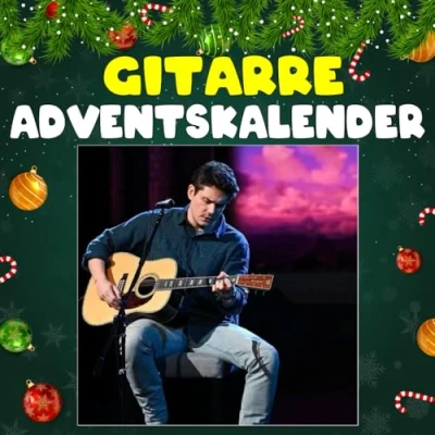 Abbildung von Gitarre Adventskalender: 24 täglich faszinierende Fakten und spektakuläre Bilder