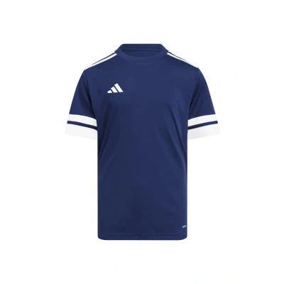 Abbildung von adidas Unisex Kinder SQUADRA25 Jersey Short Sleeve Kids T Shirt, Team Navy Blue 2/White,
