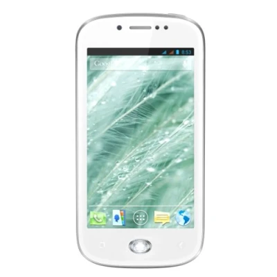 Abbildung von Wiko Sublim Smartphone made with Swarowski Zirconia (10,2 cm (4 Zoll) IPS, 1GHz, Dual Core, 512MB RAM, 4GB Speicher, 5 MP Kamera, SIM) weiß