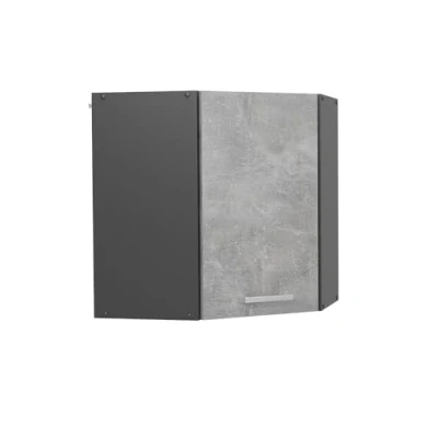 Abbildung von Vicco Eckhängeschrank R Line, Beton, 57 cm