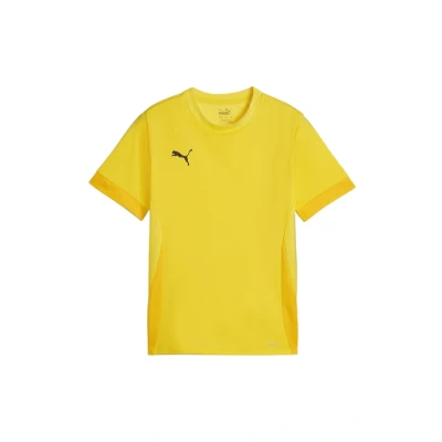 Abbildung von Puma Teamgoal Matchday FußballTrikot für Kinder, Größe: 152, Gelbschwarzgelb