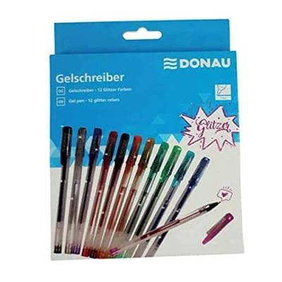 Abbildung von DONAU Glitzer Gelschreiber 1.0 mm Mehrfarbig