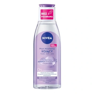 Abbildung von NIVEA Beruhigende Mizellarflüssigkeit mit Aminosäurekomplex und Dexpanthenol für empfindliche überempfindliche Haut 200 ml