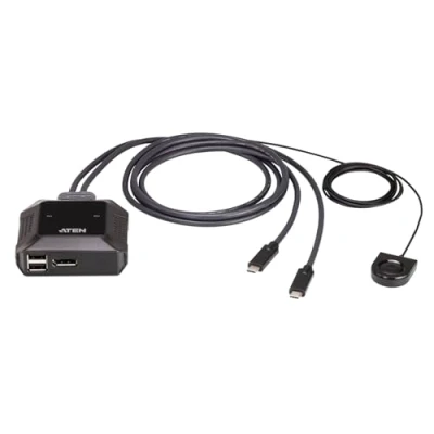 Abbildung von ATEN US3312 2 Port USB C 4K DisplayPort KVM Switch