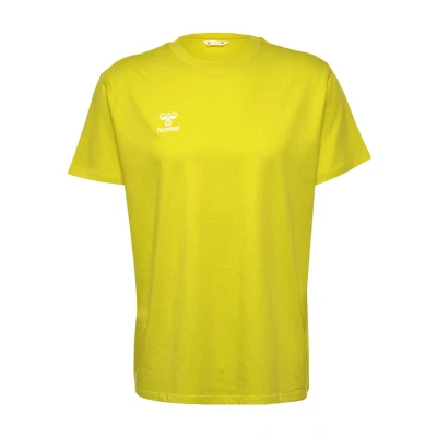 Abbildung von Hummel Tshirt basic, Herren, Größe: XXL, Blazing yellow