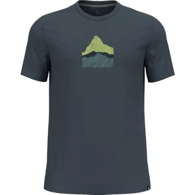 Abbildung von ODLO CREW NECK Mountain Sport Tshirt, Herren, Größe: 50/52, Dark slate
