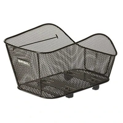 Abbildung von Fahrradkorb Für Gepäckträger Basil Icon M 40 X 33 25 Cm Schwarz