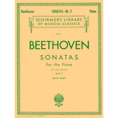 Abbildung von Sonatas Book 2: Piano Solo: (Schirmer&#039;s Library of Musical Classics): Schirmer Classics Volume 2 Solo