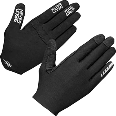 Abbildung von GripGrab Aerolite InsideGrip Profi Radsport Race Handschuhe Dünne Ungepolsterte Raceday Kurzfinger Rennradhandschuhe, XL