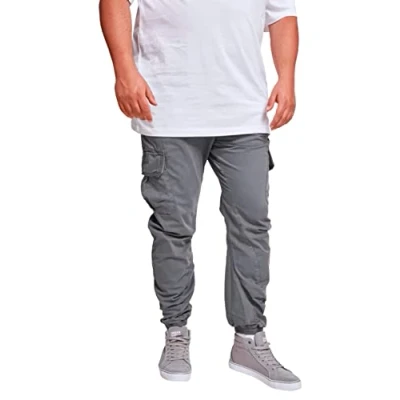 Abbildung von Urban Classics Jogging Cargohose, Herren, Größe: 4XL, Darkgrey