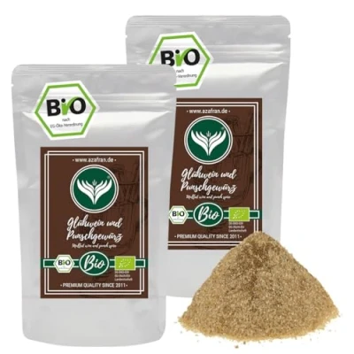Abbildung von Azafran BIO Glühwein, Apfelpunsch oder Apfelkuchen Gewürz/Gewürzzucker 500g