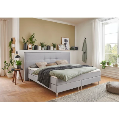Abbildung von ATLANTIC home collection Boxbett &quot;Barnett&quot;, mit Taschenfederkern Matratze und Topper