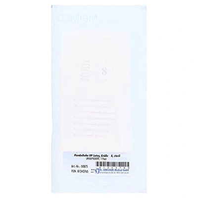 Abbildung von Handschuhe OP Latex Gr.8 steril puderfre 1X2 St