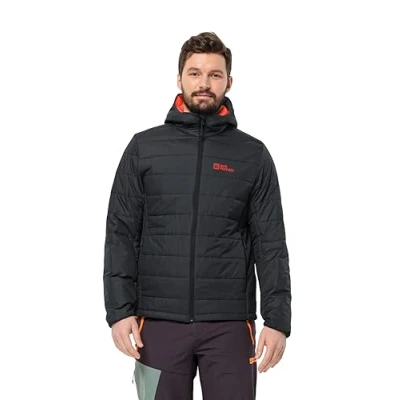 Abbildung von Jack Wolfskin Lapawa INS Hoody Winterjacke, Herren, Größe: Small, Phantom