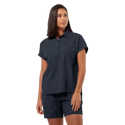 Abbildung von Jack Wolfskin Poloshirt, Damen, Größe: Small, Night blue