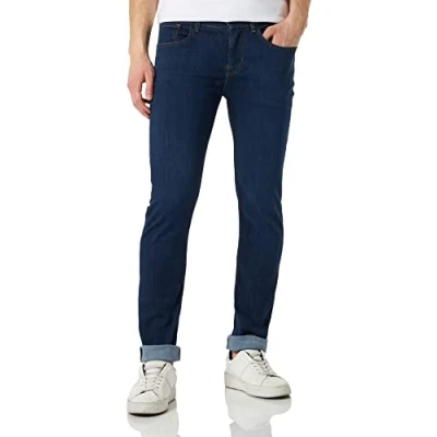 Abbildung von 7 for all mankind Slimmy Tapered Jeans Straight Leg, Herren, Größe: 34, Dark blue