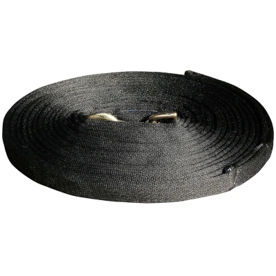Abbildung von Harry&#039;s Horse Longierleine weich 8 Schwarz