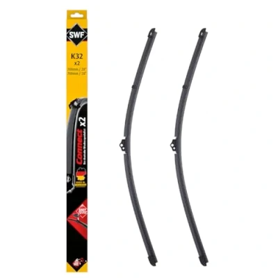 Abbildung von Scheibenwischer Swf 507869 vorne Flachbalkenwischblatt mit Spoiler VOLKSWAGEN: Touran I, Golf Plus / Crossgolf, Sharan FORD: KUGA 2, Galaxy Mk1 MPV