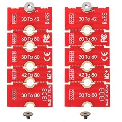 Abbildung von HLELU 2 StüCk M2 M2PLUS NGFF NVME M.2 Extended Transfer 2230, 2242, 2260, 2280 Aircraft Change Long Size U.2 M3 M.3 SSD 24BB