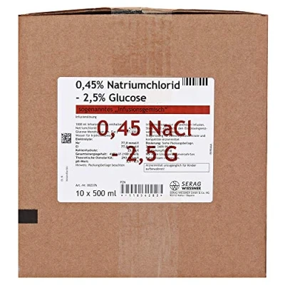 Abbildung von 0,45% Natriumchlorid 2,5% Glucose Infusi 10X500 ml