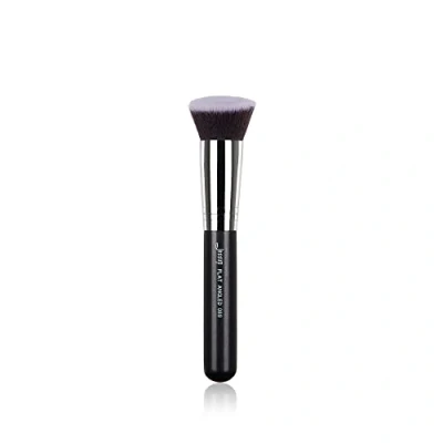 Abbildung von Jessup Rouge Makeup Pinsel Beauty Kosmetik Tool flach abgewinkelt, flüssiges Kunsthaar 1 Stück schwarzes/Silber B089 089