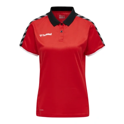 Abbildung von hummel Damen Authentic Functional Polo, True Red, 2XL