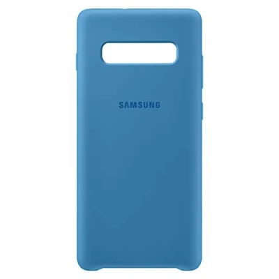 Abbildung von Samsung Silicone Cover für Galaxy S10+ Blau