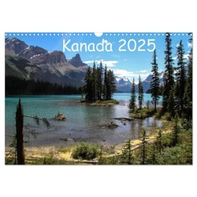 Abbildung von Kanada 2025 (Wandkalender DIN A3 quer), CALVENDO Monatskalender