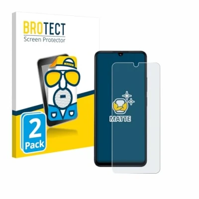 Abbildung von BROTECT Entspiegelungs Schutzfolie für Xiaomi Redmi 14C 5G (2 Stück) Matte Displayschutz Folie, Anti Reflex, Fingerprint