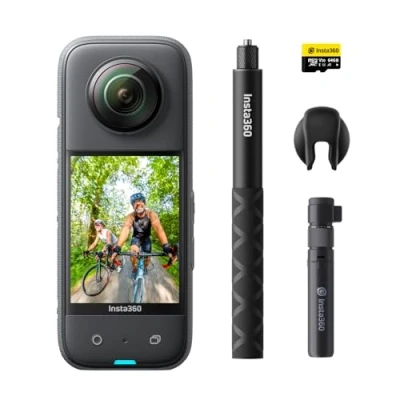 Abbildung von Insta360 X3 Creator Kit Camcorder (5,7K, Bluetooth, WLAN (Wi Fi)