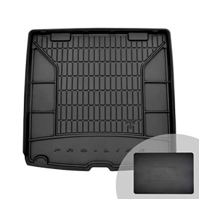 Abbildung von FROGUM ProLine 3D Gummimatte Exklusive Auto Kofferraummatte Kofferraumwanne für BMW 5er F11 2010 2017 Bequemer Organiser Die höchsten Kanten
