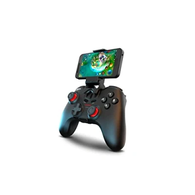 Abbildung von KROM Gamepad KENZO NXKROMKNZ kabelgebunden und kabellos, wettkampftauglich, konfigurierbare Tasten, PC, SWITCH, ANDROID, IOS, PS3, PS4, Smartphone Support, Schwarz