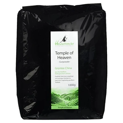 Abbildung von Heuschrecke Temple of Heaven Grüntee China Gunpowder, 1 kg