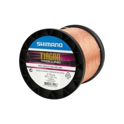 Abbildung von Shimano Tiagra Trolling 1000m 0.90mm 80lb Clear Pink Monofile Schnur