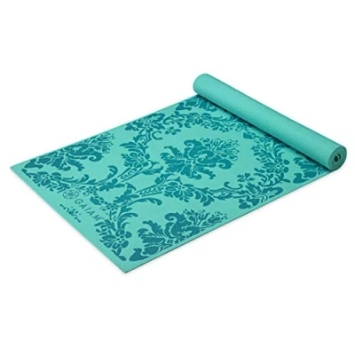 Abbildung von Gaiam Yoga Matte, Unisex, Neo Baroque Mat Blues, 68&quot;L x 24&quot;W 4mm Thick
