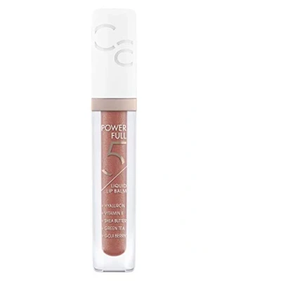 Abbildung von Catrice Power Full 5 Liquid Lip Balm, Nr. 080, Braun, feuchtigkeitsspendend, glättend, mit Vitaminen, glänzend, vegan, ohne Alkohol, Parabene, Mikroplastikpartikel, 1er Pack (4.5ml)