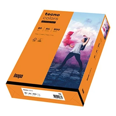 Abbildung von 5 x Inapa Multifunktionspapier tecno colors A4 80 g/qm VE=500 Blatt or