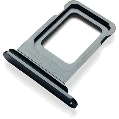 Abbildung von Simkartenhalter (Nano SIM) für Apple iPhone 12 (A2403), Original Ersatzteil, Schwarz