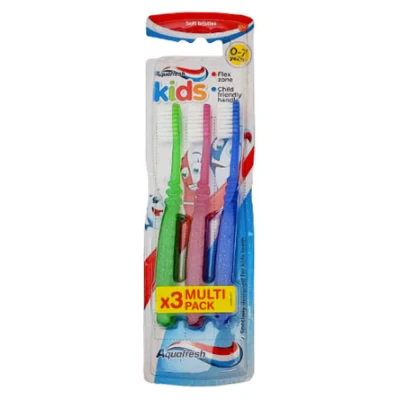 Abbildung von Aquafresh Kids Toothbrush Soft 3 stk.