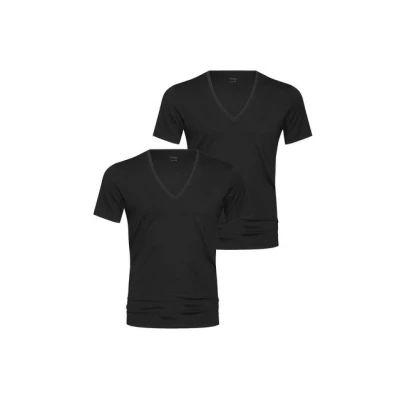 Abbildung von mey 2PACK Unterhemd/shirt, Herren, Größe: XL, Schwarz