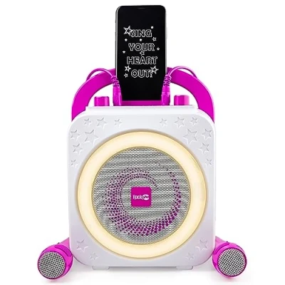 Abbildung von RockJam Ring Bluetooth Karaoke Machine with Two Mics