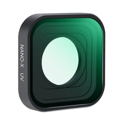 Abbildung von K&amp;F Concept UV Filter für Go Pro Hero 13/12/11/10/9, Kunststoffrahmen