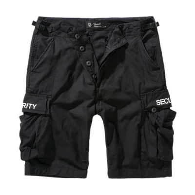 Abbildung von Brandit Herren Security BDU Ripstop Shorts, Black, 4XL